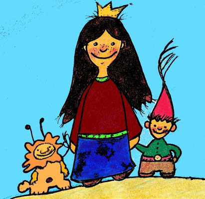 Prinzessin mit Gefährten (Beutlhauser 2014)