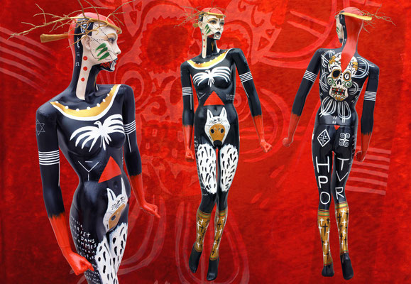 WARRIOR - Painted mannequin - 2016
