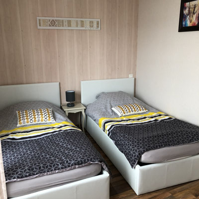 La chambre à 2 lits