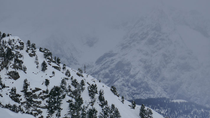 Rote Wand, selbst dort keiner zu sehen