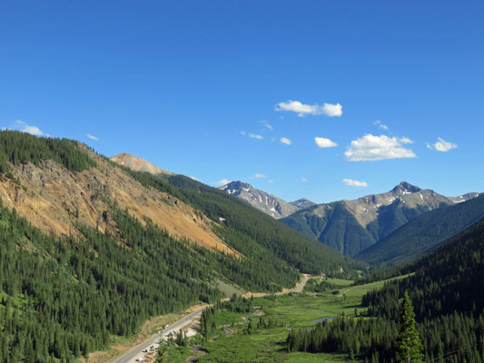 Million Dollar Hwy zum Red Mountain Pass