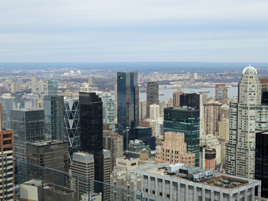 (M) Blick vom Top of the Rock (General Electric Building / Rockefeller Center)