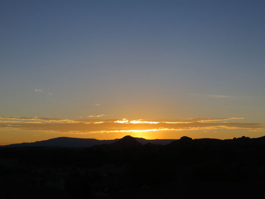 Sonnenaufgang in Prescott
