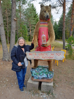 Vor dem Wodka-Museum