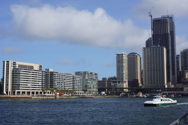 Rückfahrt mit dem Schiff Watsons Bay -> Sydney Harbour