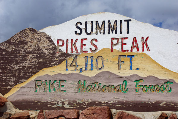 Pikes Peak: Höhe 4'300 Meter