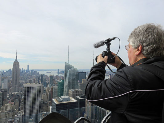 (M) Filmaufnahmen vom Top of the Rock