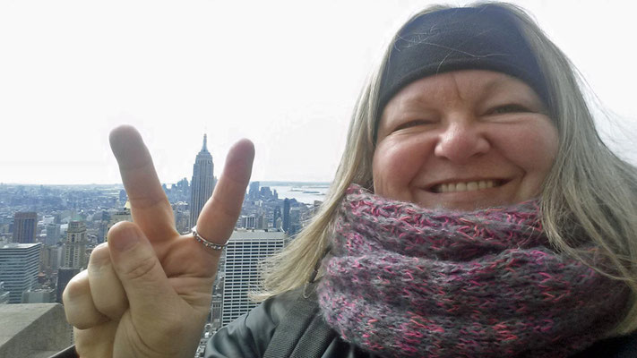 (M) Top of the Rock. Lady E. und das Empire State Building