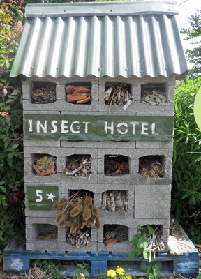 Hotel für Insekten