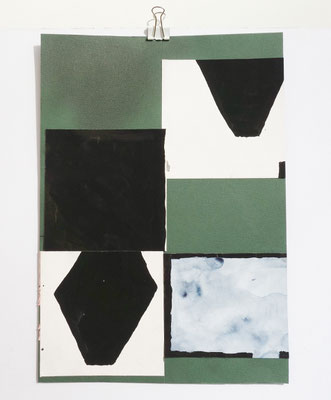 Sasha Pichushkin, Collage XVI, 20 x 30 cm, Galerie SEHR Koblenz