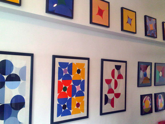 Galerie SEHR Juni 2015 Quadratur des Kreises von Ellen Roß