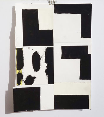 Sasha Pichushkin, Collage I, 20 x 30 cm, Galerie SEHR Koblenz