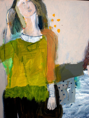 Evelyn Knobling in der Galerie SEHR 2014