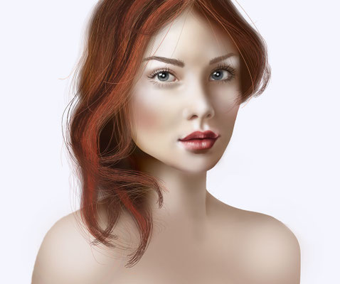 Illustrationen Doris Maria Weigl / Portrait / digitale Vektorgrafik