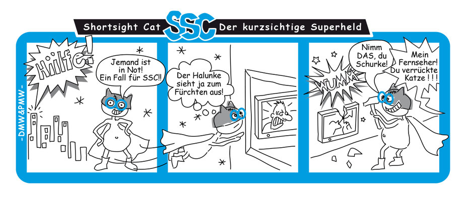 Comic SCS - Vektorgrafik- Illustrationen Doris Maria Weigl / Comic