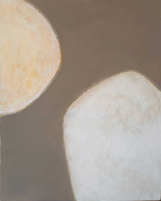 *Balance* - Acryl auf Leinen - 80 x 100 x 3,5 cm - Illustratorin Doris Maria Weigl - DMW