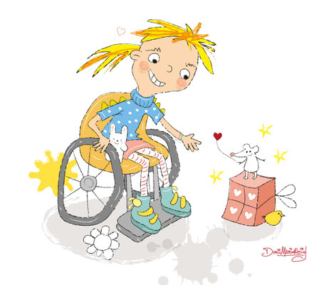 Emmi - Vektorgrafik - Illustrationen Doris Maria Weigl / Kinderbuch