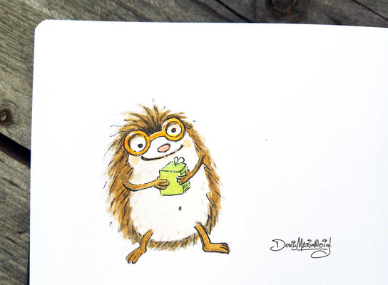 Igelo - Aquarell - Illustrationen Doris Maria Weigl / Kinderbuch