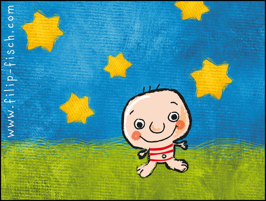 Mini-Filip - Vektorgrafik - Illustrationen Doris Maria Weigl / Kinderbuch