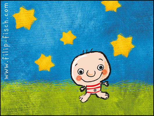Mini-Filip - Vektorgrafik - Illustrationen Doris Maria Weigl / Kinderbuch