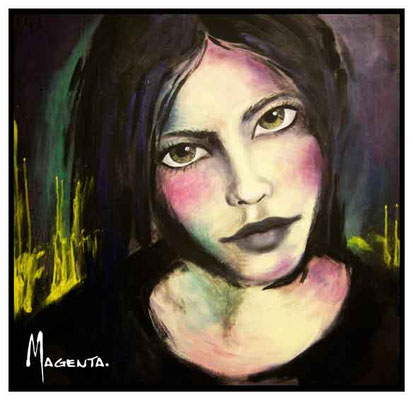 "danach" - Acryl auf Leinen - 60x60cm - Doris Maria Weigl - *für Pa*
