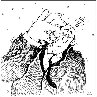 Golf - Tusche - Illustrationen Doris Maria Weigl / Comic