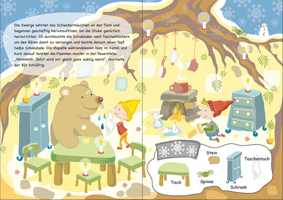Bär - Vektorgrafik - Illustrationen Doris Maria Weigl / Kinderbuch