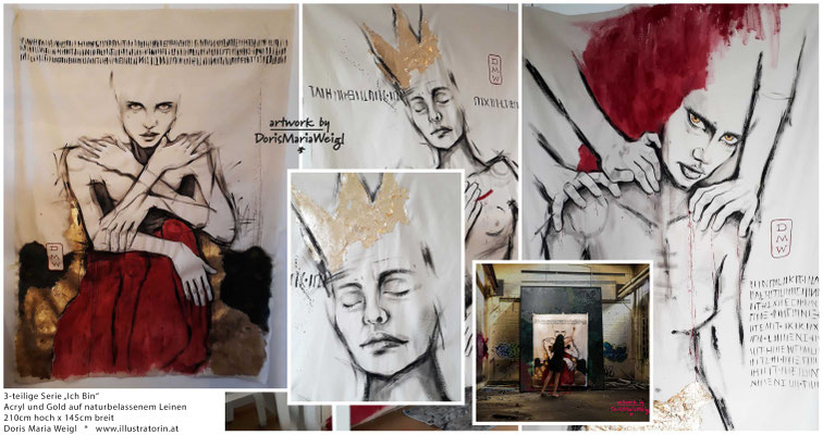Serie "Ich Bin" 2 - Doris Maria Weigl - Illustrationen