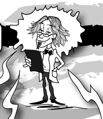Hr. Dr. Rath - Vektorgrafik - Illustrationen Doris Maria Weigl / Menschen
