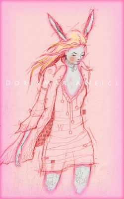 Rosa Hase - Doris Maria Weigl - Illustrationen
