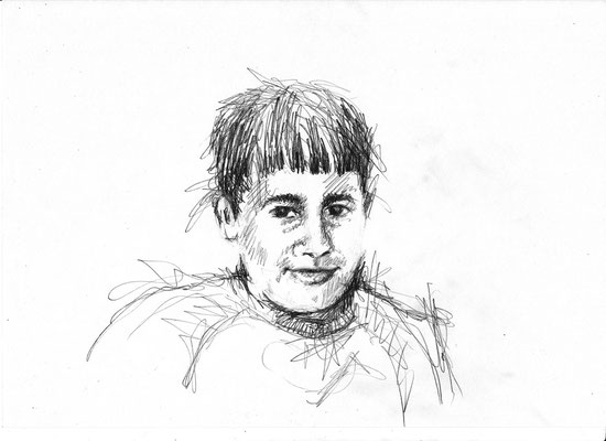 Kind ai - Kohle - Illustrationen Doris Maria Weigl / Portrait ab 200,-