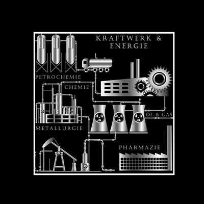 Kraftwerk - Vektorgrafik - Illustrationen Doris Maria Weigl / Technik