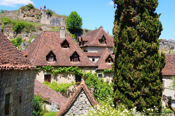 Saint-Cirq Lapopie roof