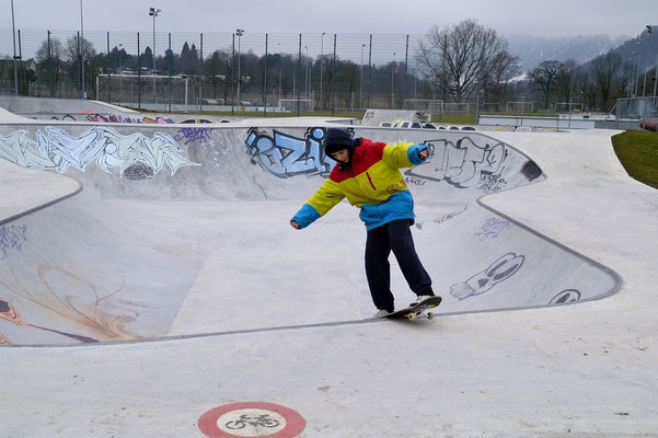 Skateanlage in Zürich