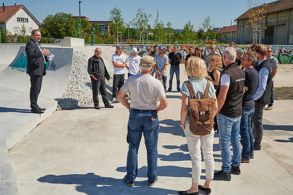 Eulachpark Winterthur, Einweihung Skatepark