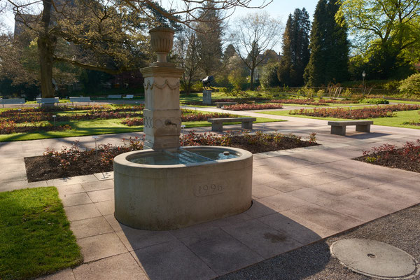 Frühling im Rosengarten