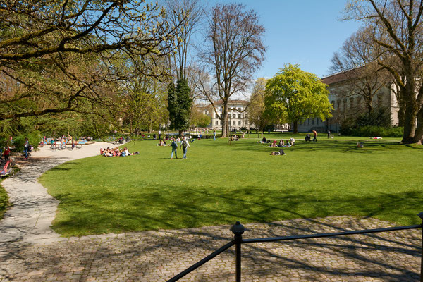 Frühling in der Gartenstadt Winterthur