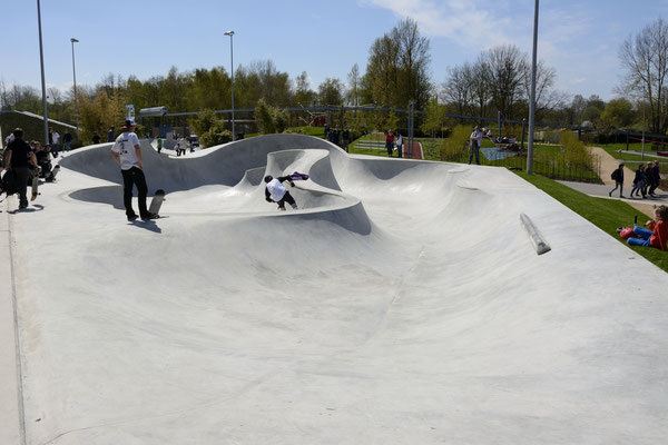 Skateanlage an der IGA Hamburg