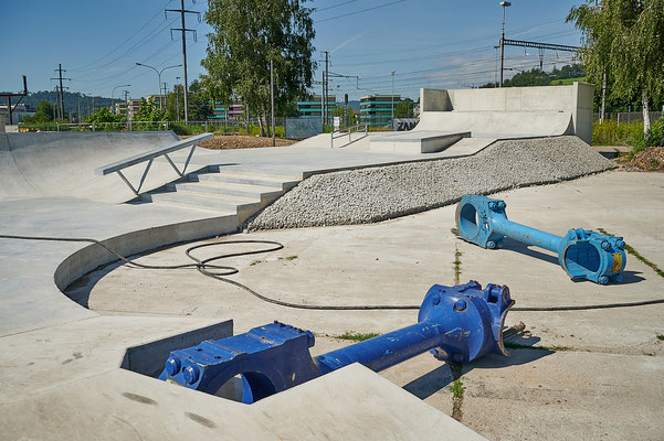 Eulachpark Winterthur, Einweihung Skatepark