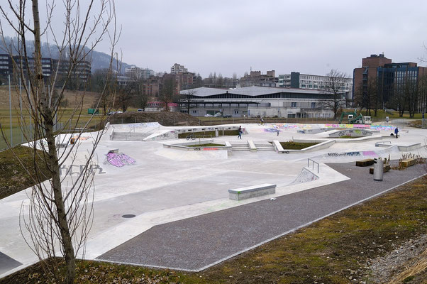 Skateanlage in Zürich