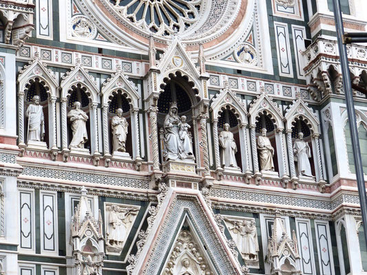 Details der Kathedrale Santa Maria del Fiore
