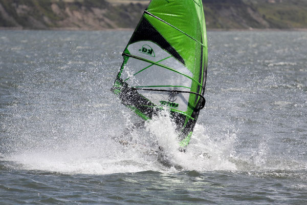 Crash Windsurfen