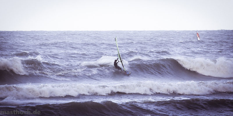 Windsurfen Welle