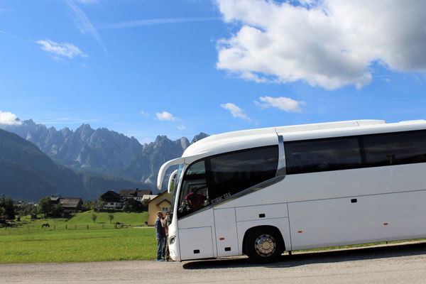 Unser Bus von der Fa. Eschelmüller