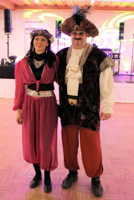 16. Platz: Sultan mit seiner Haremsdame