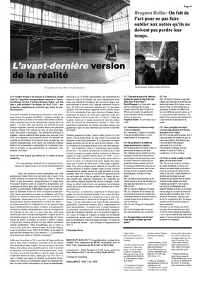 BROGNON ROLLIN / BPS22 — Flux News, 2021