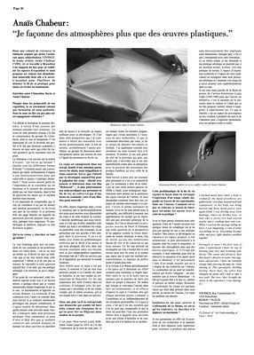 Anaïs CHABEUR / V2Vingt — Flux News, 2021