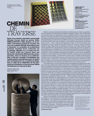 Amélie SCOTTA / Michèle Schoonjans Gallery — L'art même, 2024