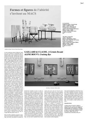 GAILLARD & CLAUDE - Aline BOUVY / Mac's — Flux News, 2022