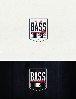 Logo para Online Bass Courses | Logo for Online Bass Courses